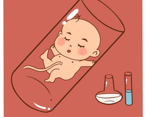 测试一条杠但月经没来腰疼